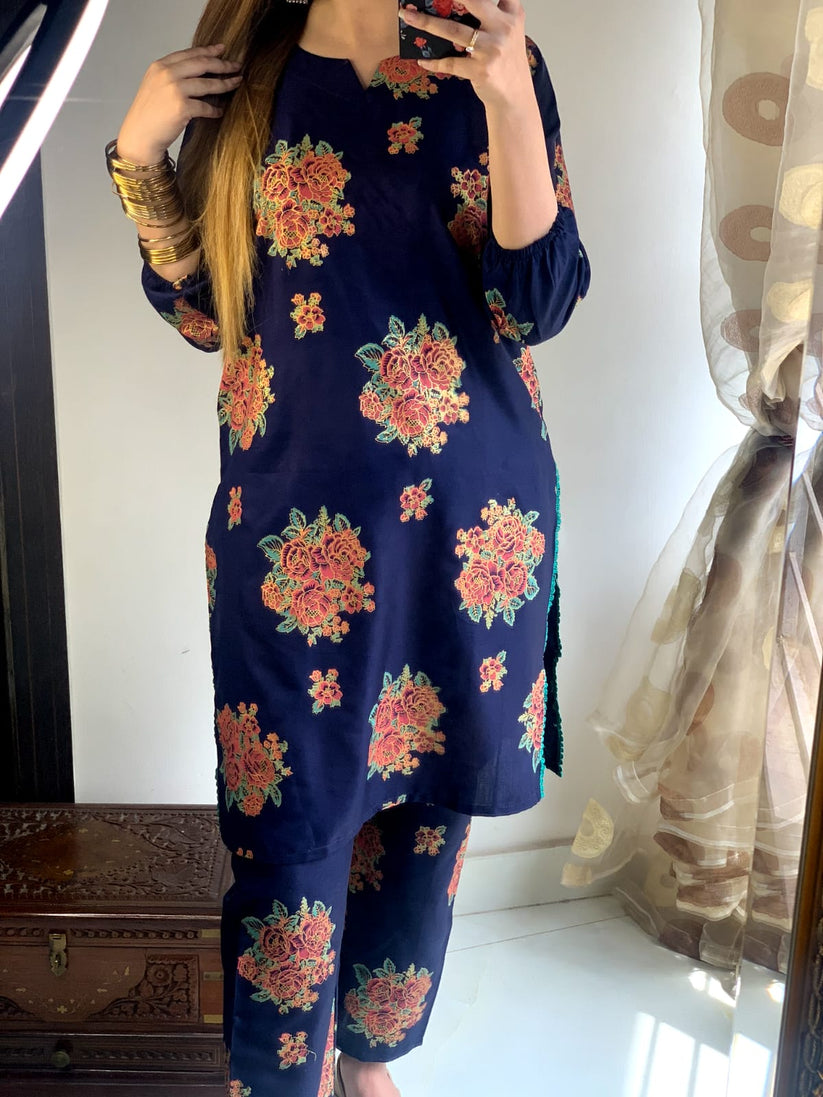 2-Piece Stitched Dress