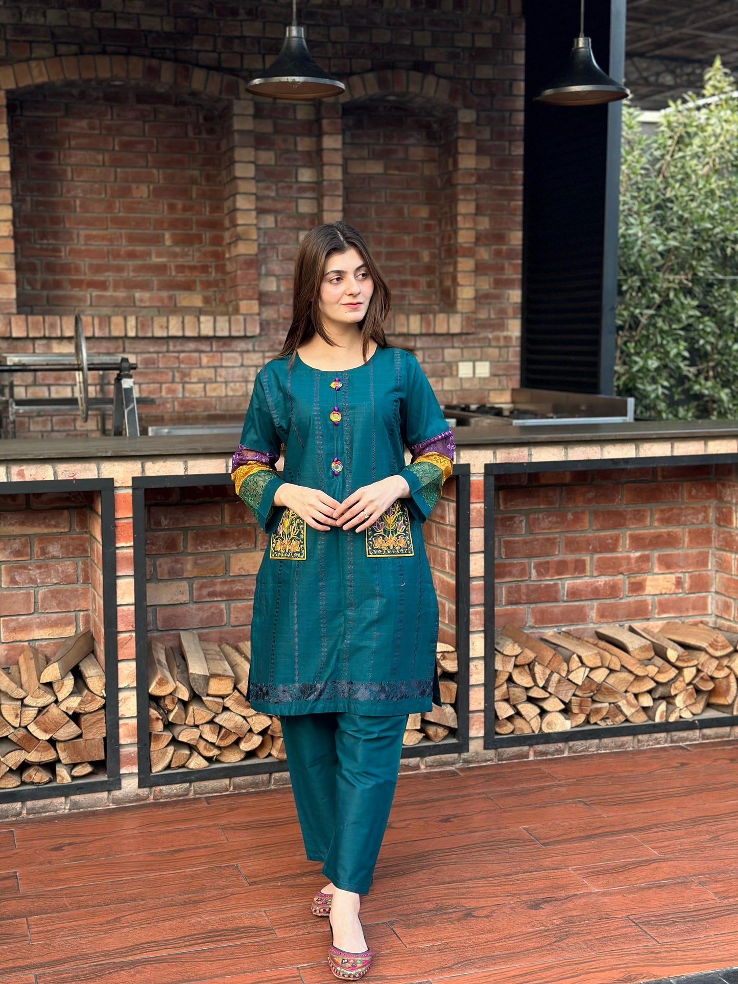 2-Piece Stitched Dress Premium Quality