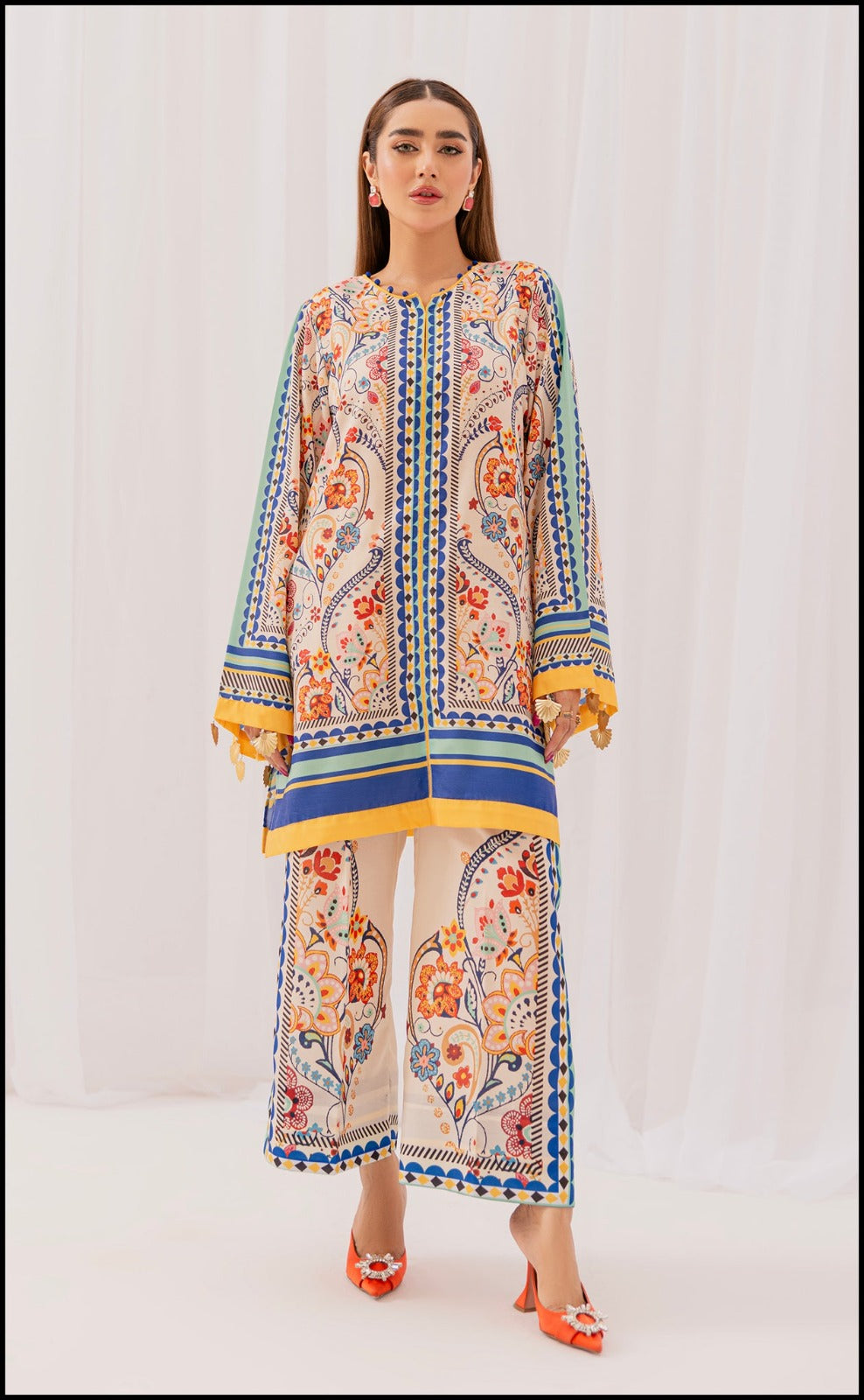 Premium Quality China Grip 2-Piece Stitched Dress