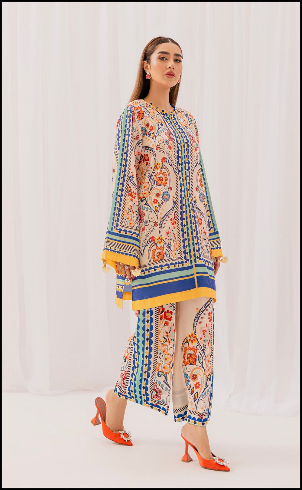Premium Quality China Grip 2-Piece Stitched Dress