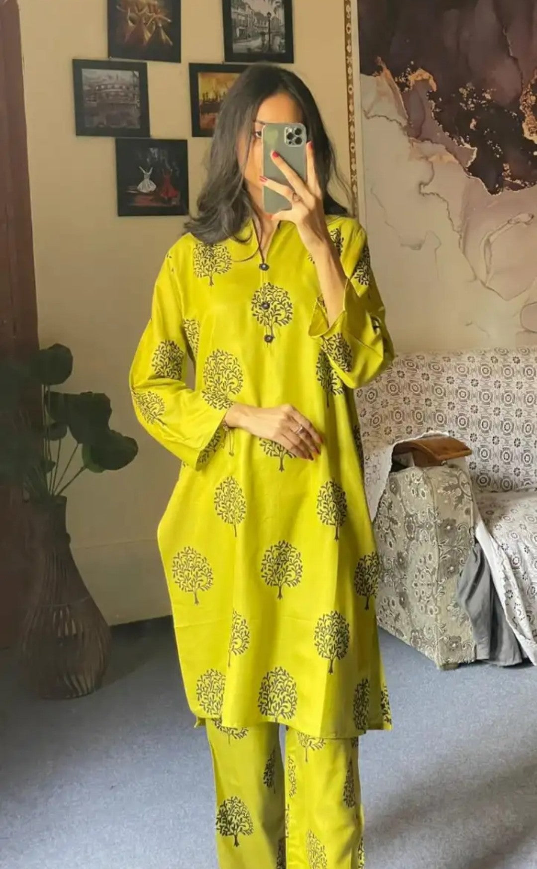 2-PIECE STITCHED Dress