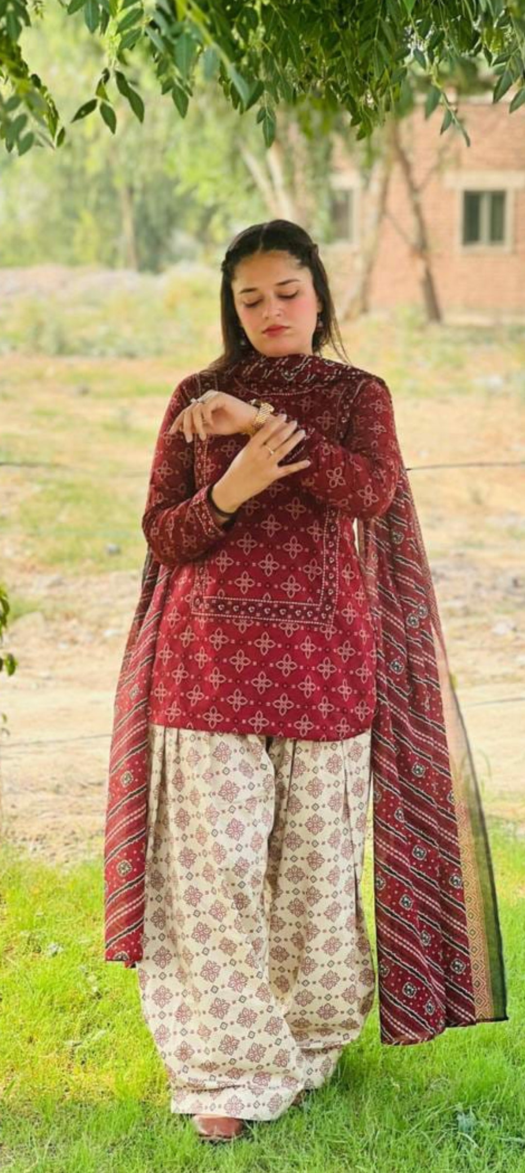 Premium Quality 3-Piece Stitched Dress