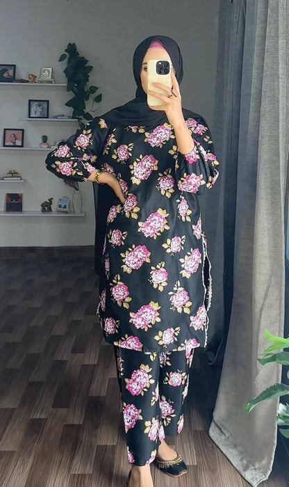 2-Piece Stitched Dress Premium Quality