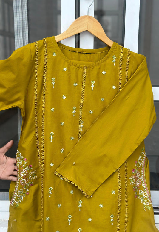 2-Piece Stitched Dress Premium Quality
