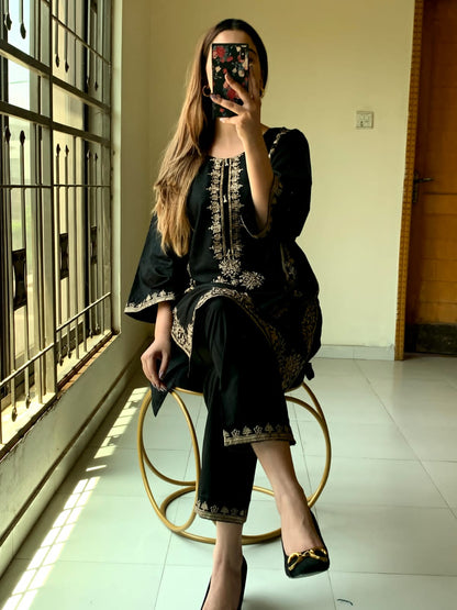 AFGHAN JALEBI 2-Piece Stitched Dress Premium Quality