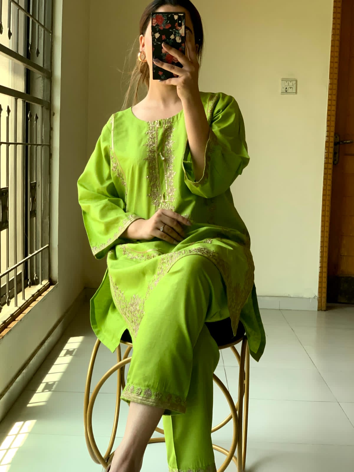 AFGHAN JALEBI 2-Piece Stitched Dress Premium Quality