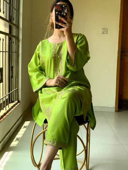 AFGHAN JALEBI 2-Piece Stitched Dress Premium Quality