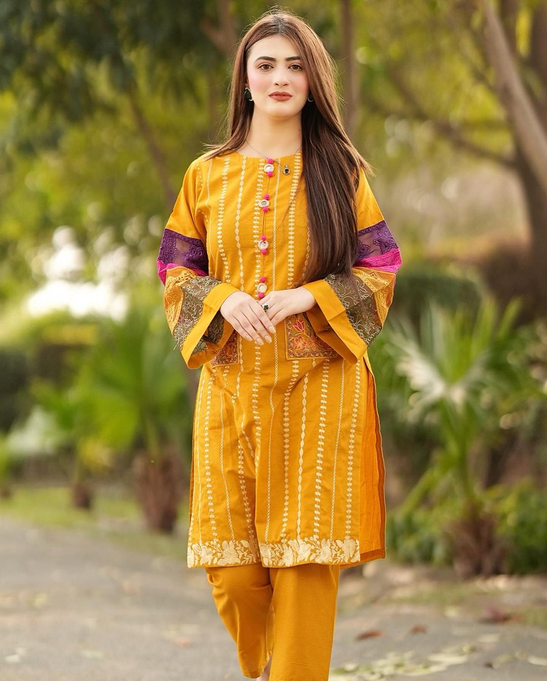 2-Piece Stitched Dress Premium Quality