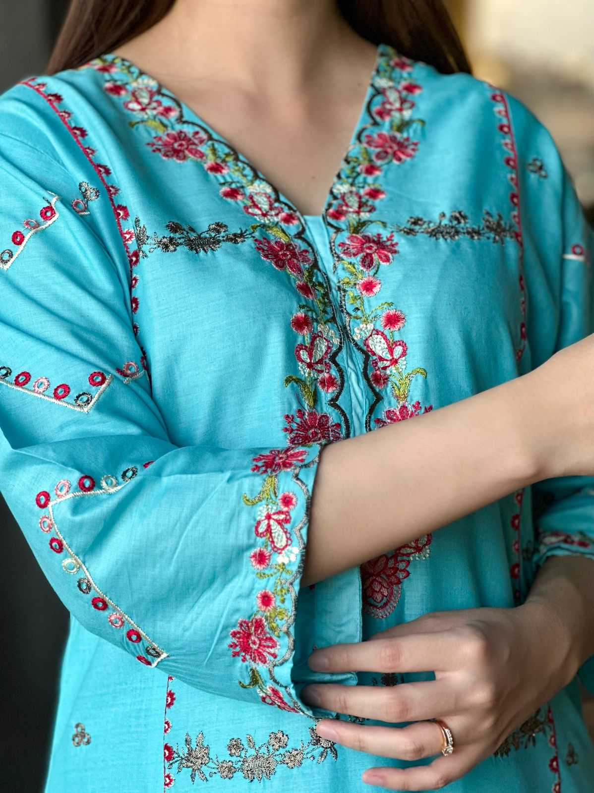 2-Piece Stitched Dress Breeze Soft Cotton Premium Quality