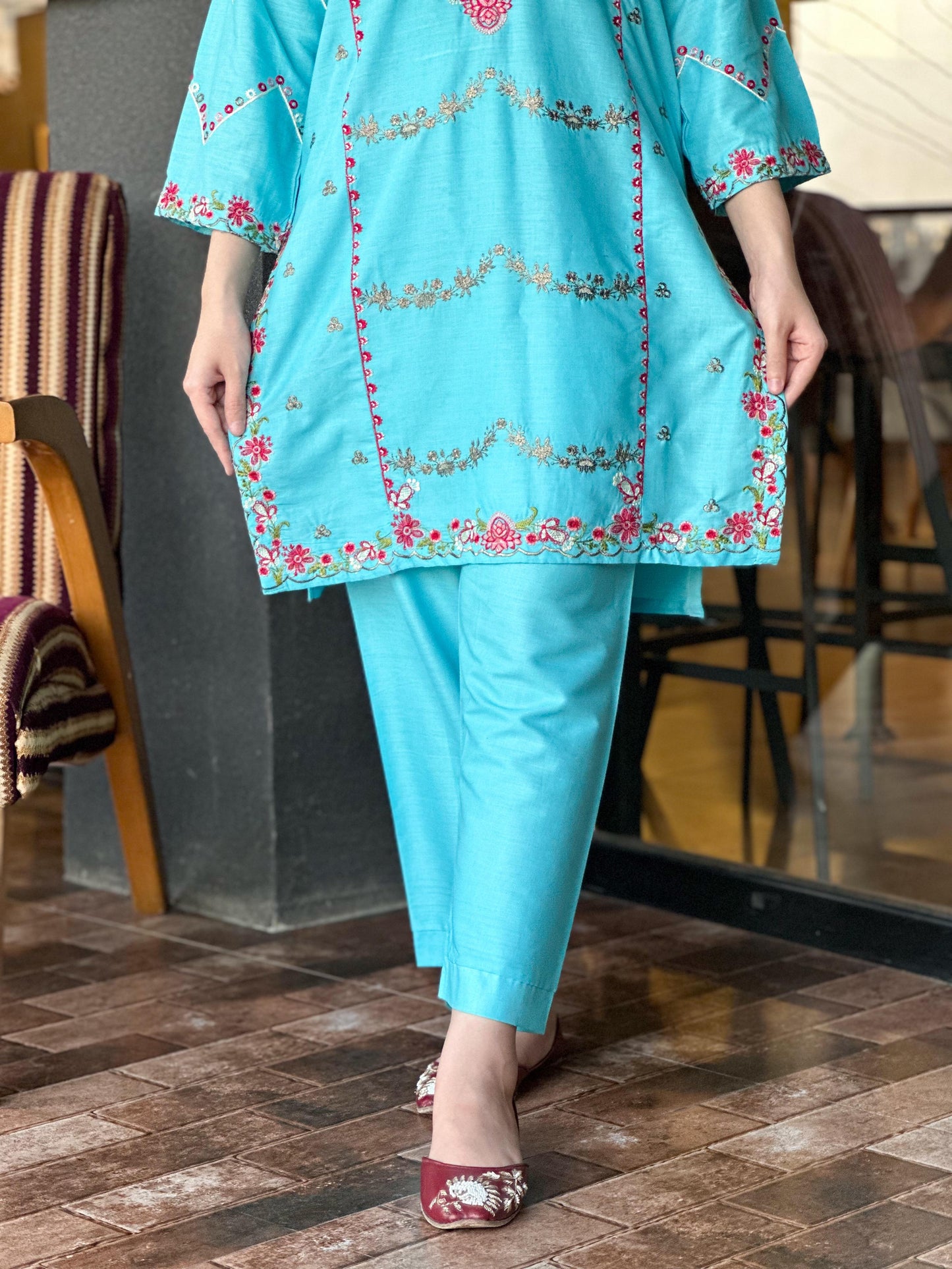 2-Piece Stitched Dress Breeze Soft Cotton Premium Quality