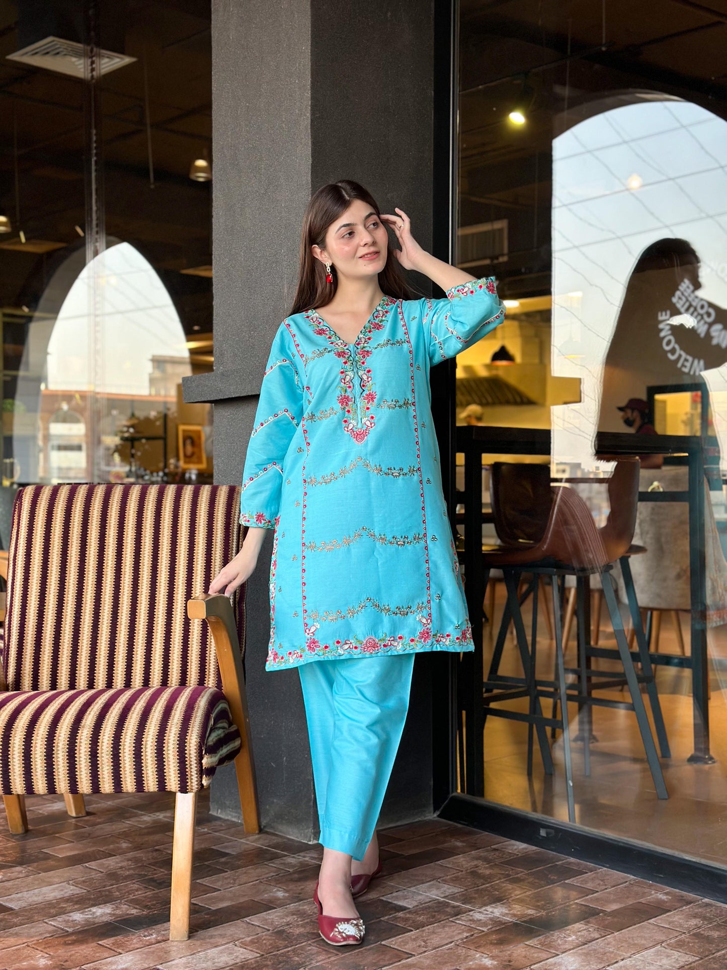 2-Piece Stitched Dress Breeze Soft Cotton Premium Quality