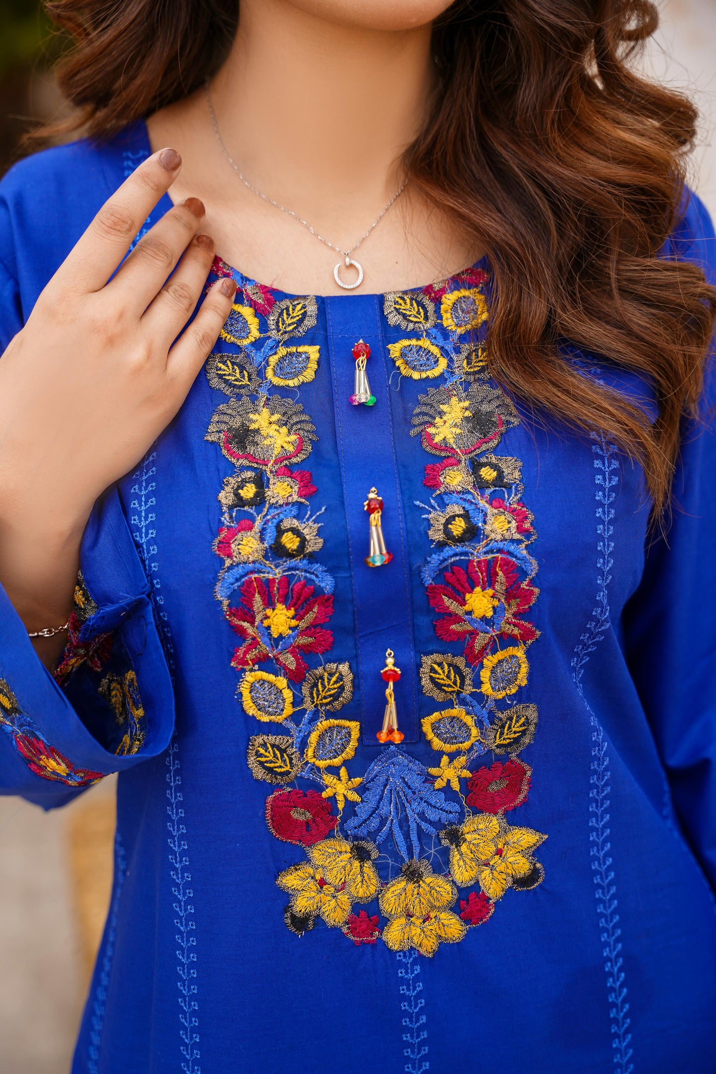 2-Piece Stitched Dress Premium Quality