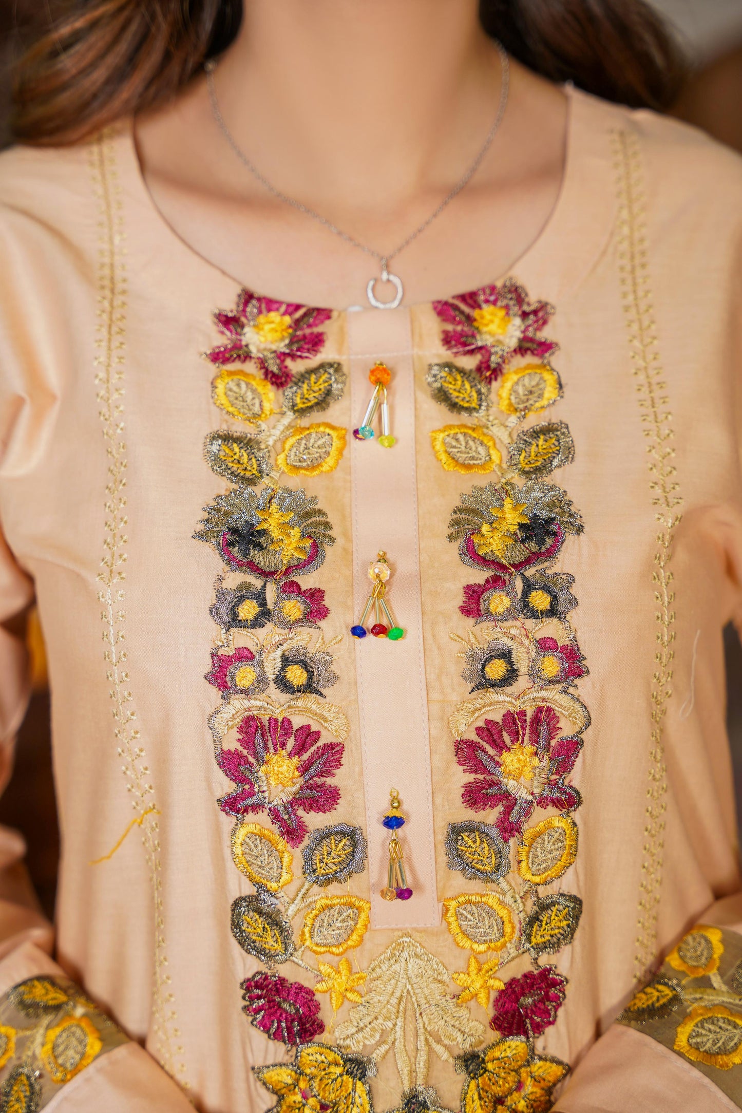 2-Piece Stitched Dress Premium Quality