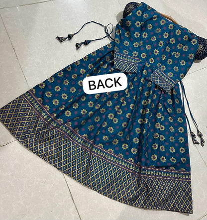 2-Piece Stitched Fancy Maxi Dress Premium Quality