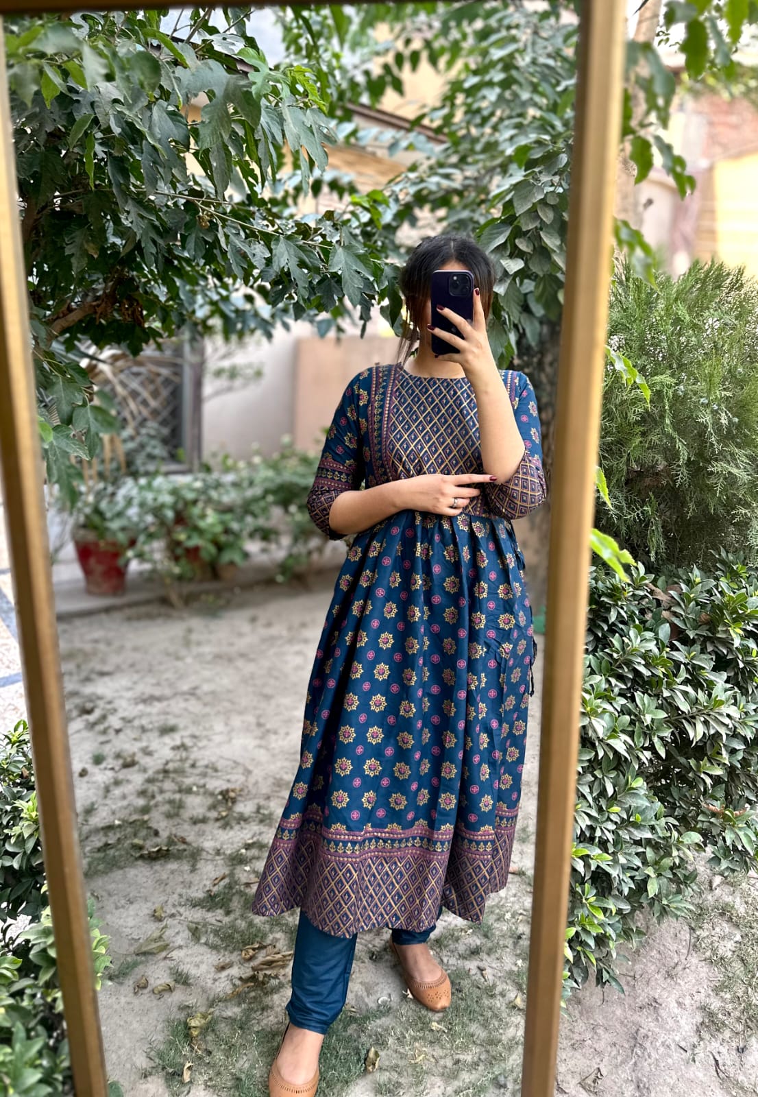 2-Piece Stitched Fancy Maxi Dress Premium Quality