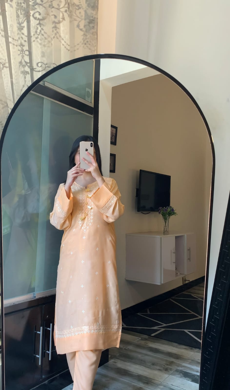 2-Piece Stitched Embroidered Dress Premium Quality