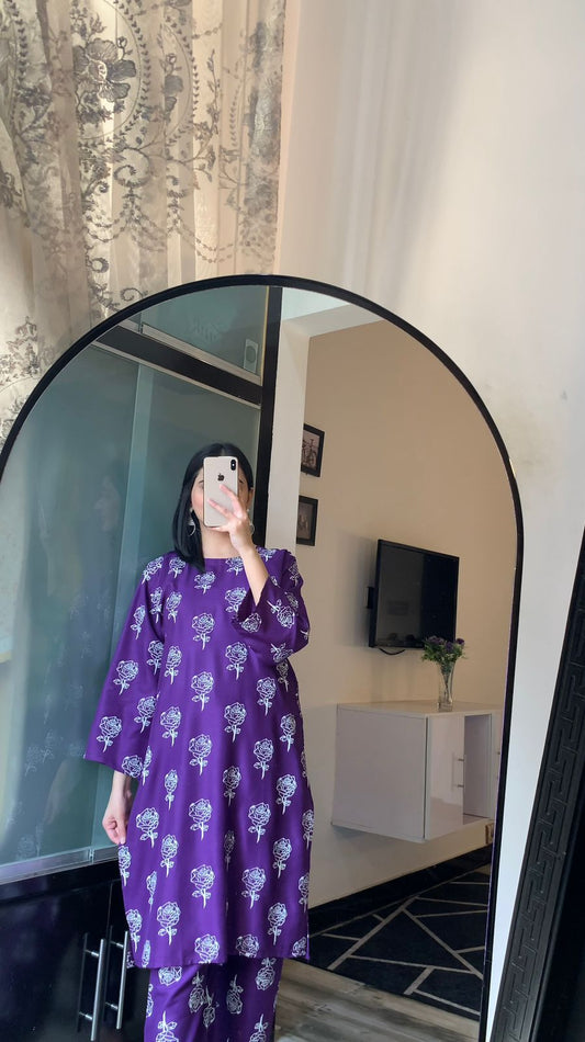 Noor-e-Niswa 2-Piece Stitched Dress Premium Quality