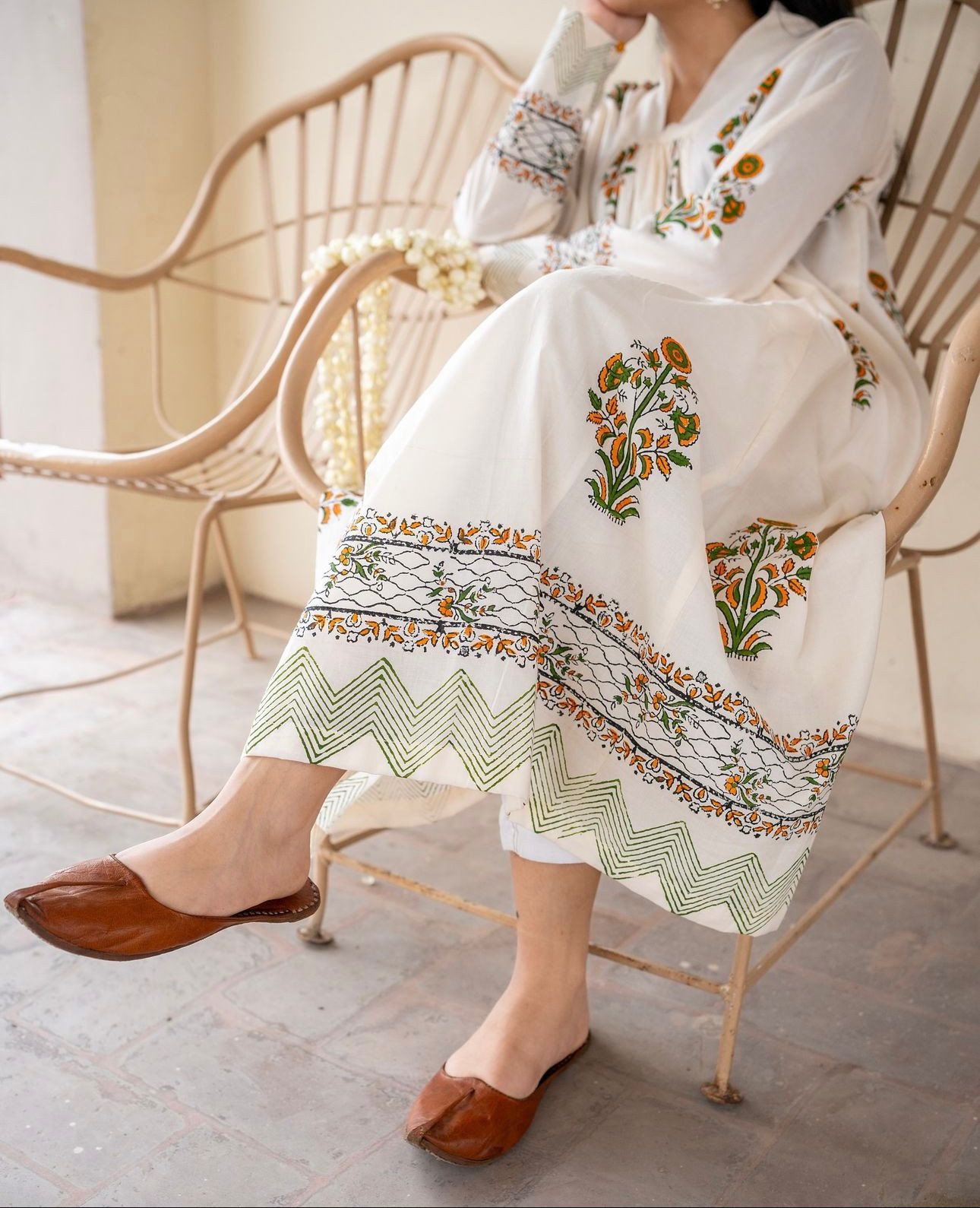 3-Piece Stitched Maxi Dress Premium Quality