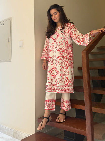 2-Piece Stitched Dress Premium Quality