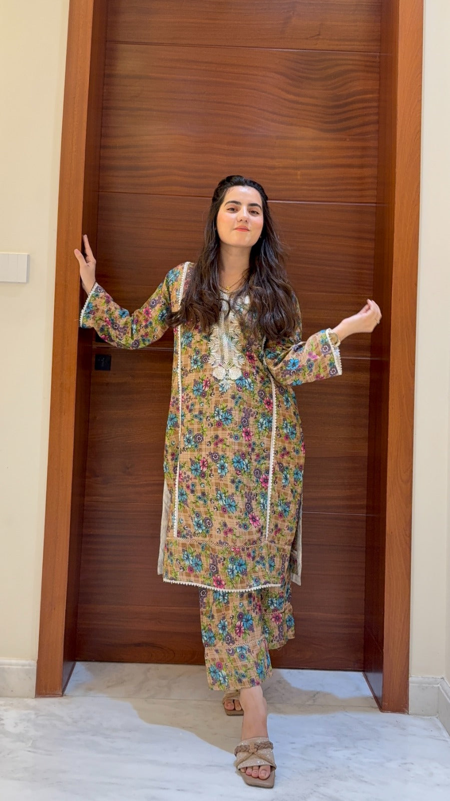 DHANAK 2-Piece Stitched Dress Premium Quality