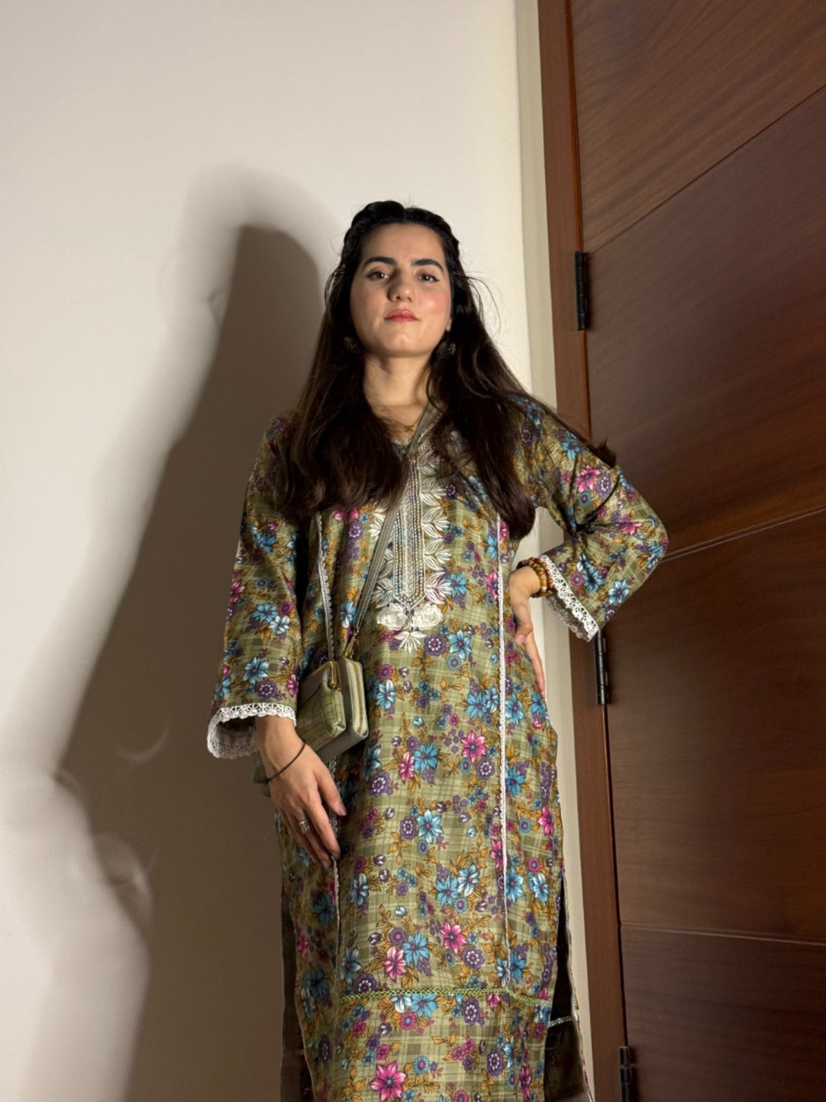DHANAK 2-Piece Stitched Dress Premium Quality