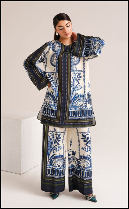 Premium China Grip 2-Piece Stitched Dress