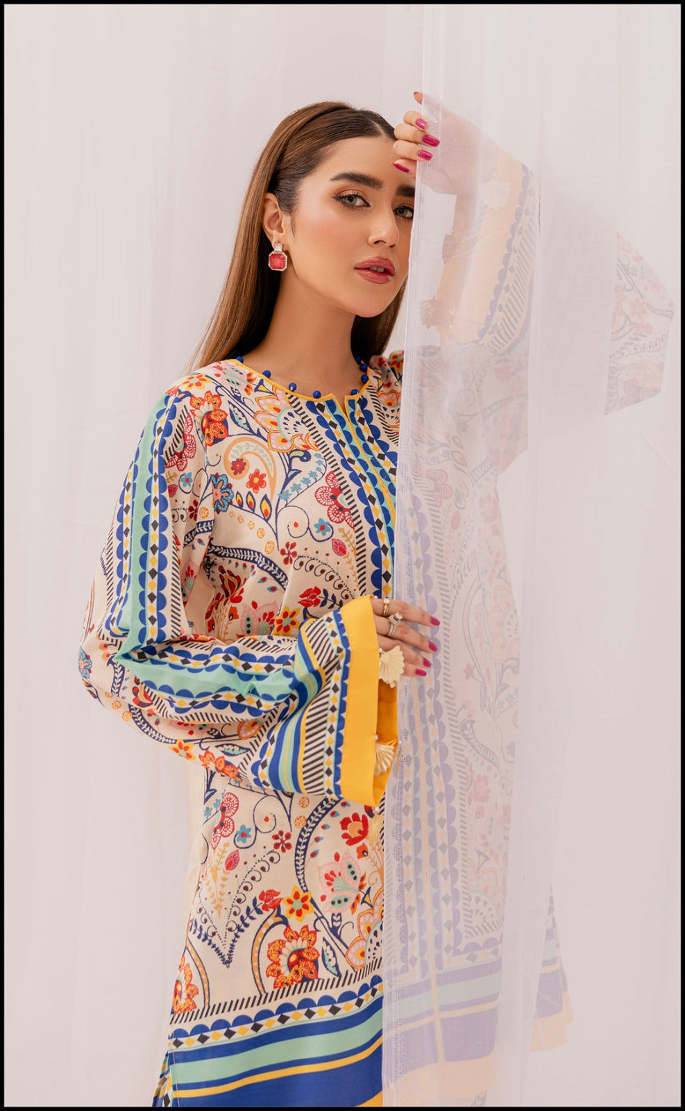 Premium Quality China Grip 2-Piece Stitched Dress