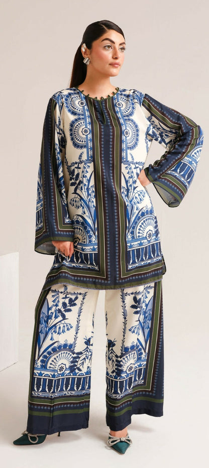 Premium China Grip 2-Piece Stitched Dress