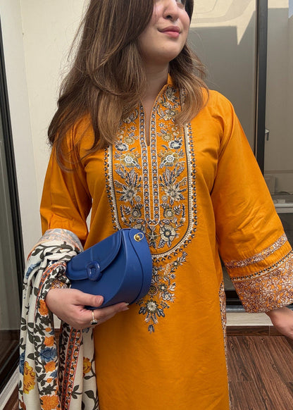 Premium Quality 3-Piece Stitched Dress