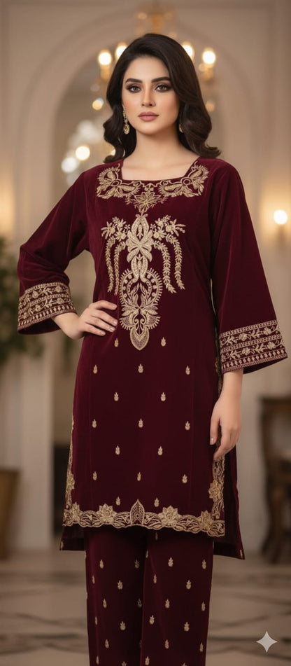 VALVET 2-PIECE STITCHED PREMIUM QUALITY