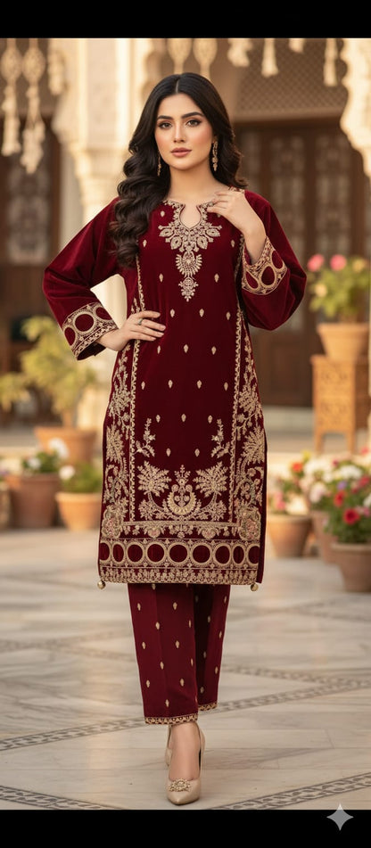 VALVET 2-PIECE STITCHED PREMIUM QUALITY