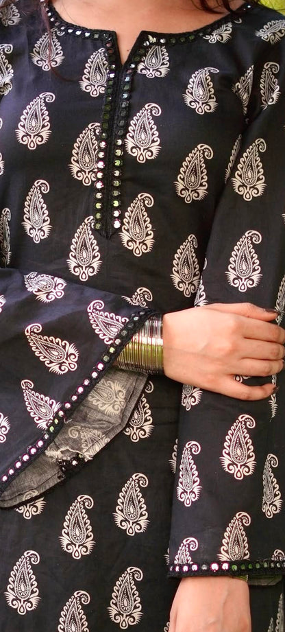 PREMIUM QUALITY 2-PIECE STICHED DRESS