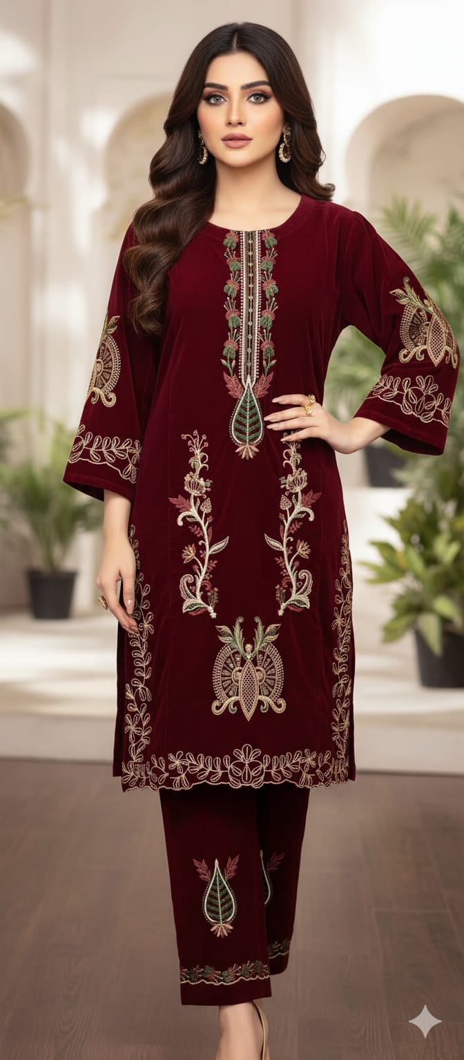 VALVET 2-PIECE STITCHED PREMIUM QUALITY