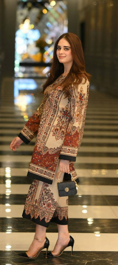 2-Piece Stitched Dress Premium Quality