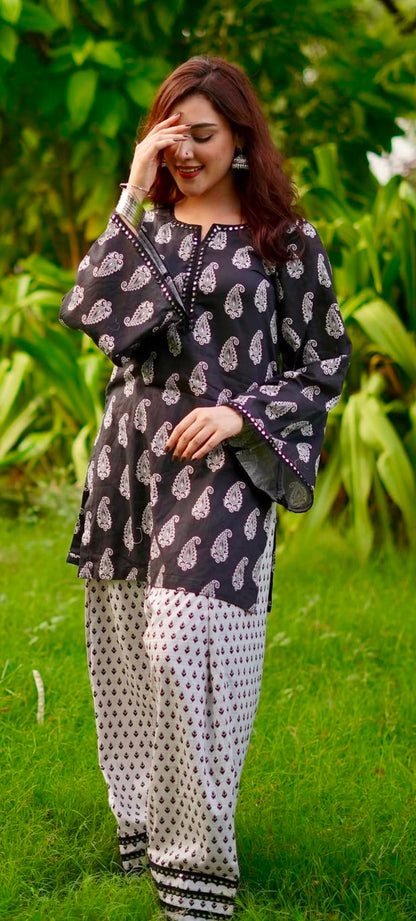 PREMIUM QUALITY 2-PIECE STICHED DRESS