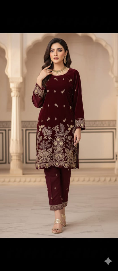 VALVET 2-PIECE STITCHED PREMIUM QUALITY